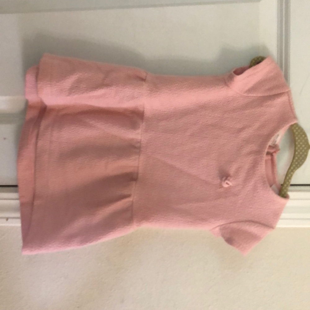 Zara girls pink dress